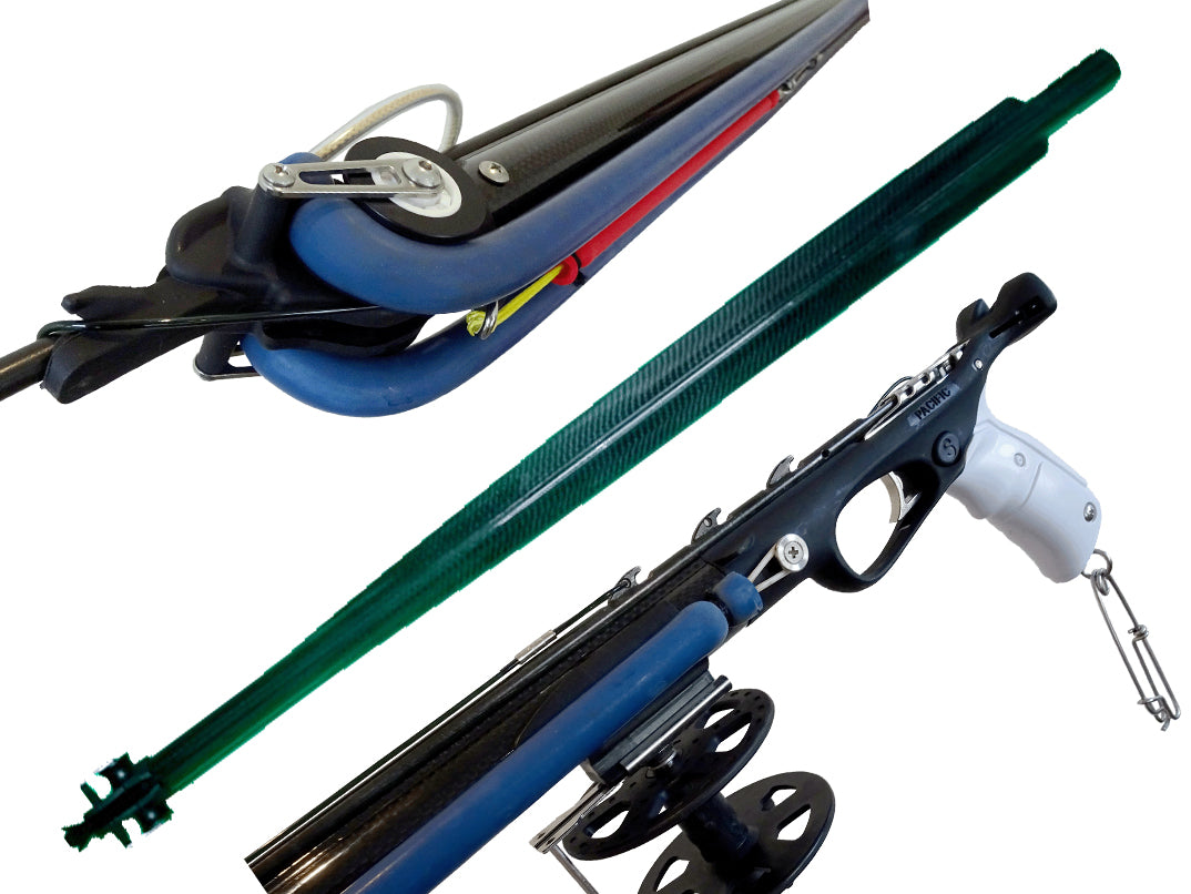 Pacific Cuttlefish Carbon Roller Speargun 110 - 120 cm