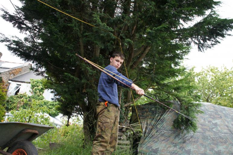 Carbon Hand Spear 7.7 - 8.2 Feet