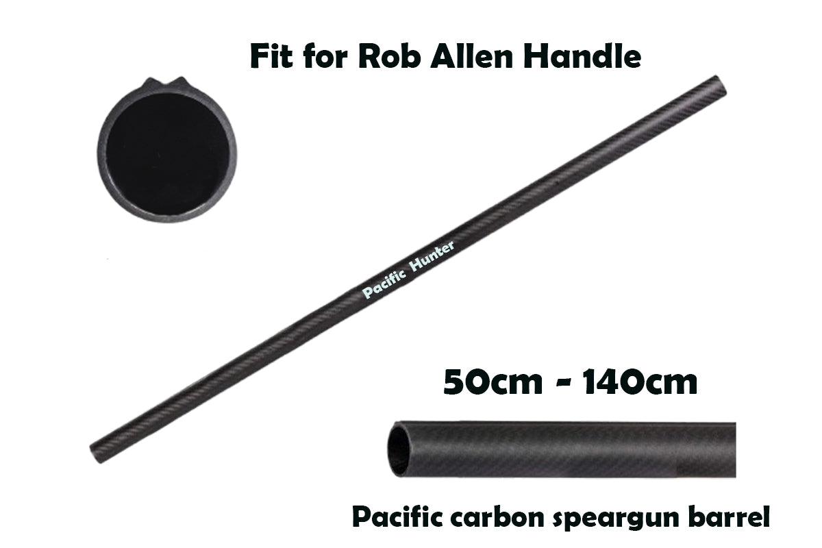 Carbon Rail Barrel for Rob Allen Speargun upgrade