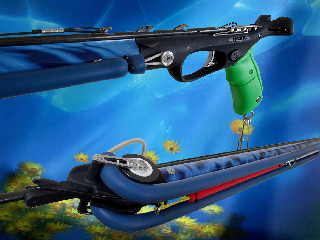 Wolfrider Speargun With Reel - 900mm Barrel, Entry-Level Spearfishing Gun