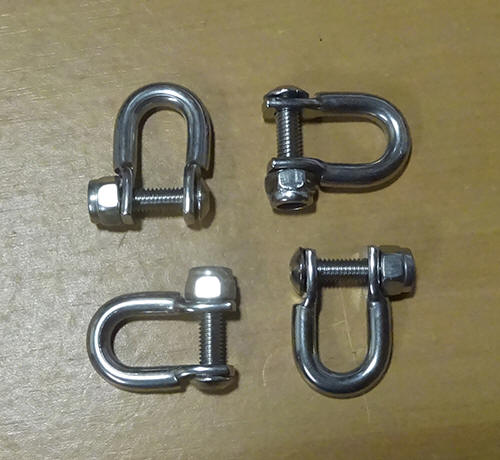 D SHACKLE MUZZLE EYE - TYPE U